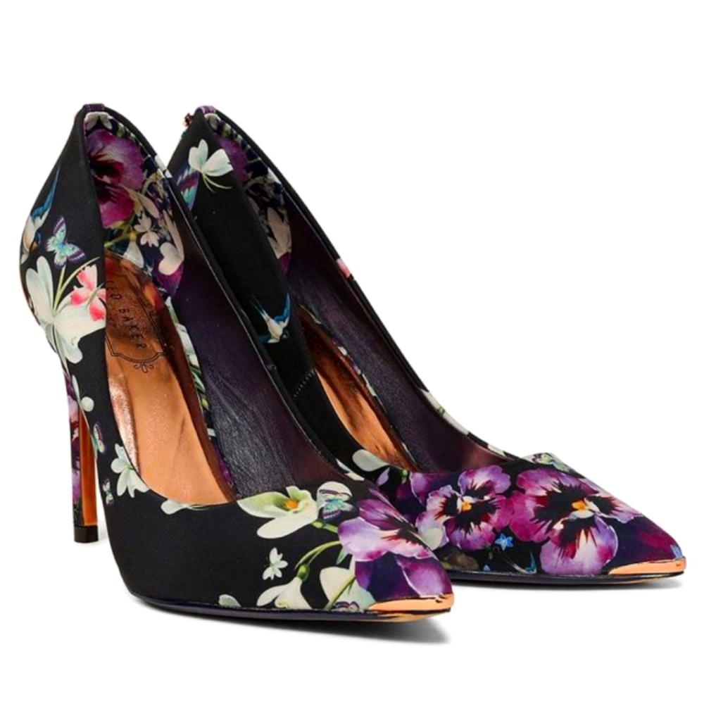 Ted Baker London Kawaap floral heels